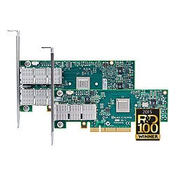 Адаптер Mellanox VPI MCX353A-QCBT ConnectX-3, 1 port QSFP, QDR IB (40Gb/s), 10GbE, PCIe x8 3.0