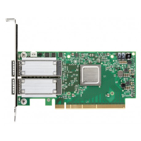 Адаптер Mellanox VPI MCX454A-FCAT ConnectX-4, 2 port QSFP28, FDR IB (56Gb/s), 40/56GbE, PCIe x8 3.0